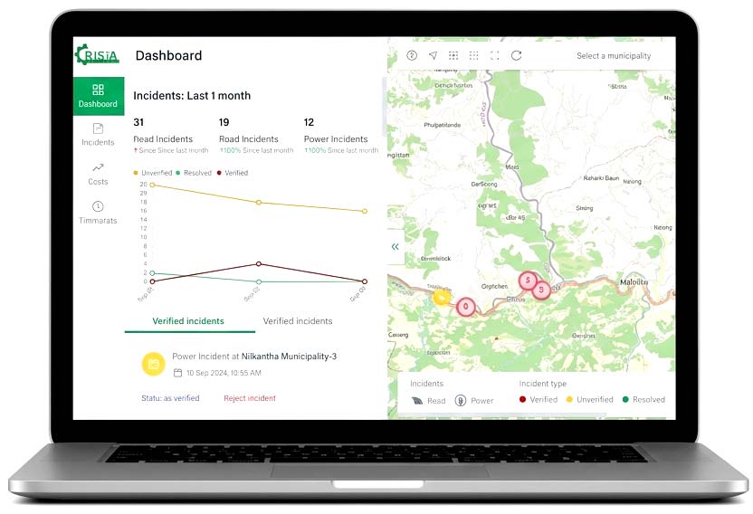 CRISTA Dashboard